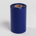 Druckfolie für Thermotransferdrucker Farbe blau.