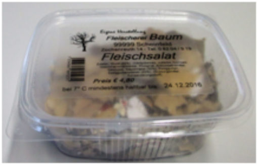 Etiketten 75 x 50 mm eckig, transparent-904