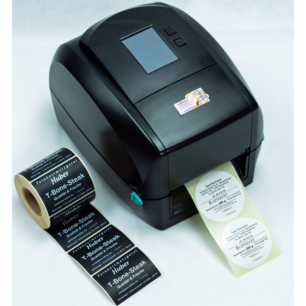 Kaufe Sofortiger Aufkleberdrucker, Premium-Sticker-Maker-Taschen-Thermodrucker