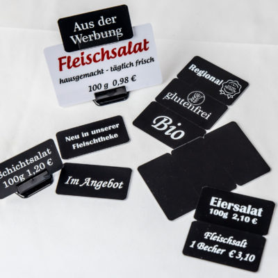 Minikarten für Kartendrucker schwarz