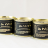 schwarze Etiketten selbst mit Gold bedrucken