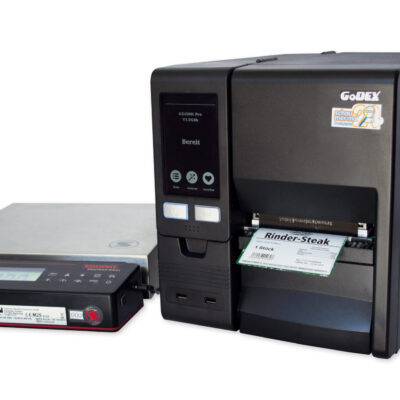 Preisauszeichner mit Waage und Touchdisplay