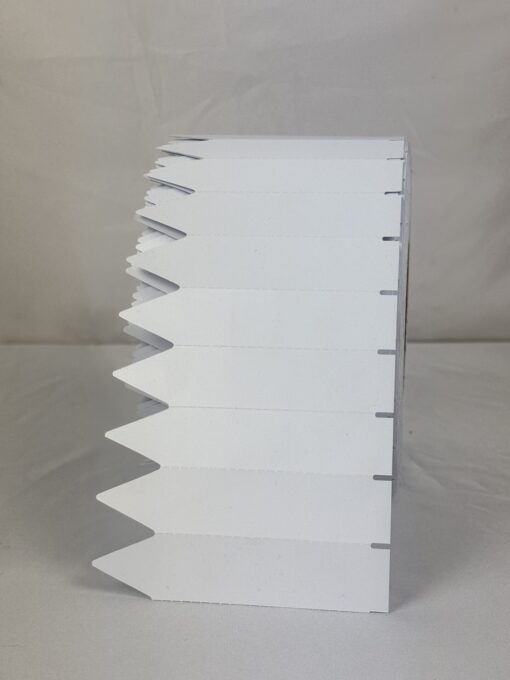 Rolle mit wetterfesten Stecketiketten aus PVC, 11525mm. Ideal zur Pflanzenennzeichnung