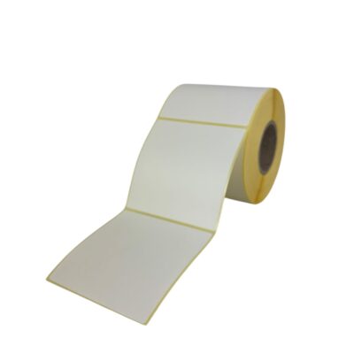 Thermoetiketten auf Rolle 80x80mm